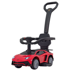 Mașină acționată cu picioarele - Lamborghini Aventador SV - roșu Preview