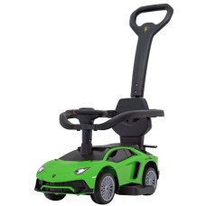 Mașină acționată cu picioarele - Lamborghini Aventador SV - verde Preview