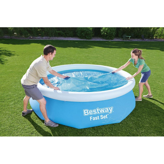 Husă protecție piscină cu diametru de 3,05 m - BESTWAY 58241