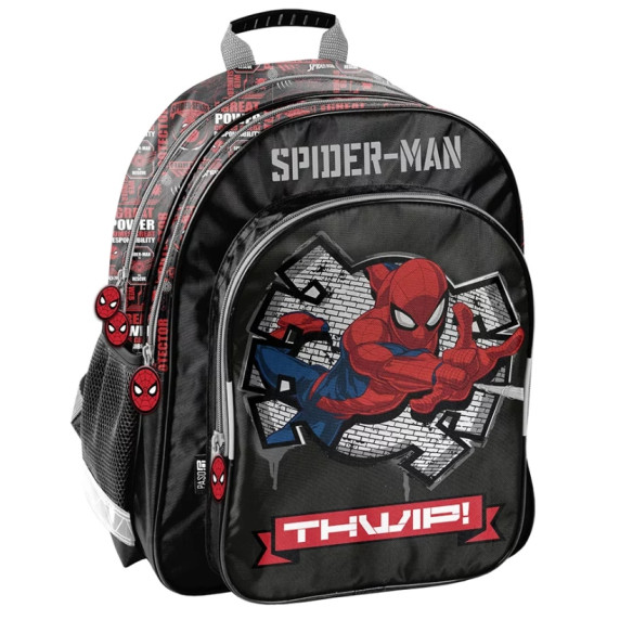 Ghiozdan școlar 38 x 29 x16 cm PASO SP24MM-090 - Spiderman 