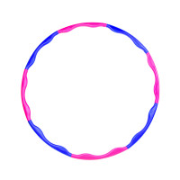 Cerc Hula Hoop AGA DS651PINK-BLUE - roz/albastru 