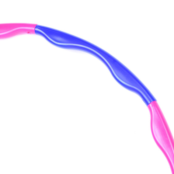 Cerc Hula Hoop AGA DS651PINK-BLUE - roz/albastru