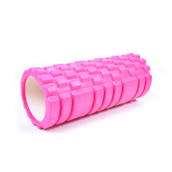 Rolă de masaj fitness 33 cm AGA DS611PINK - Roz