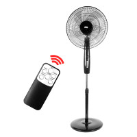 Ventilator uz casnic cu stativ 43 cm cu telecomandă - AGA MR8111 - negru 